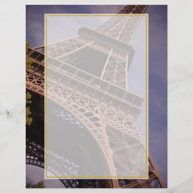 Foto de Marco Famoso da Torre Eiffel de Paris (Frente)