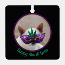 Foto de máscara cintilante feliz do Mardi Gras Chi