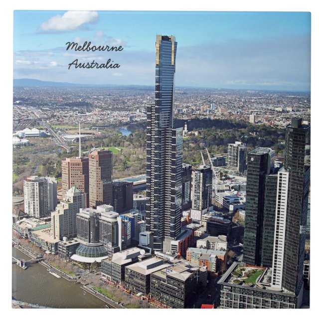 Foto de Melbourne, Austrália cityscape (Frente)