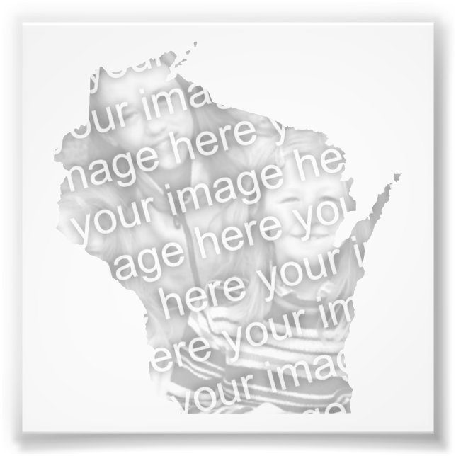 Foto de Moldura de Wisconsin (Frente)