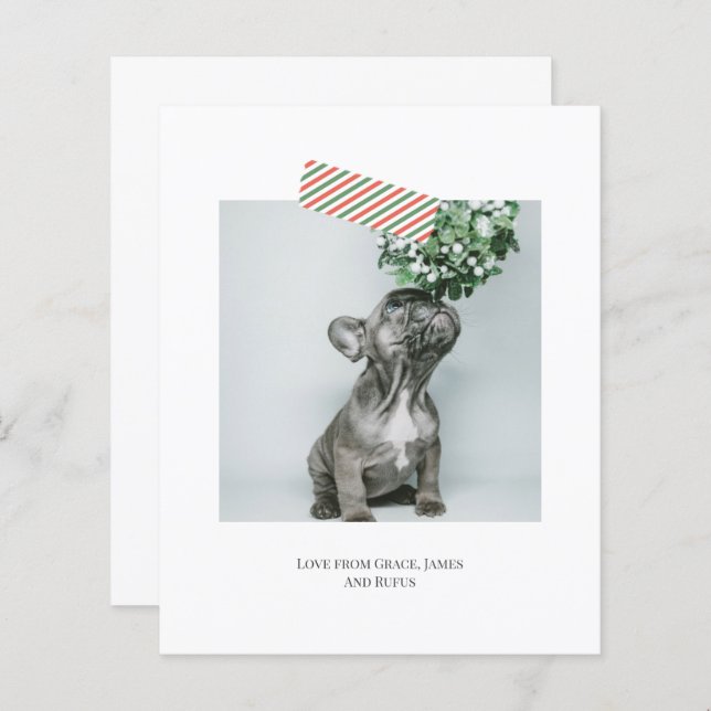 Foto de Natal de Fita em Fita com Discagem de Orça (Frente/Verso)