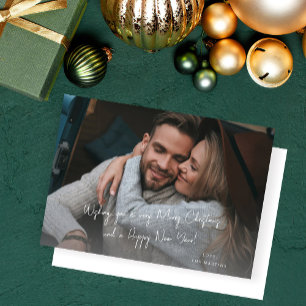 Foto de Natal manuscrito ou de nota de feriado WH