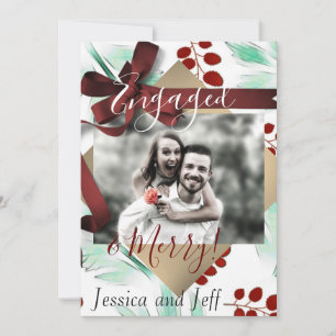 Foto de Natal Mayberry Engajada e Alegre