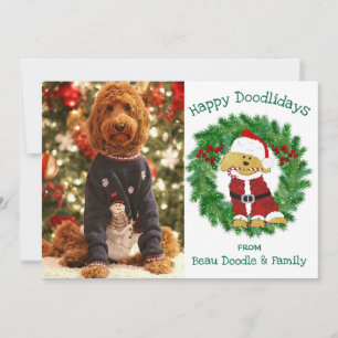 Foto de Natal Personalizada - Santa Claus Goldendo