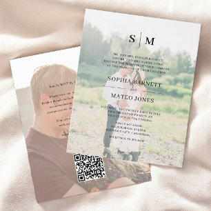 Foto de Orçamento Casamento de Código QR Elegante 