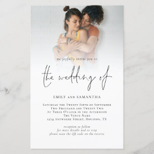 Foto de Orçamento Código QR Script Lésbica Casamen