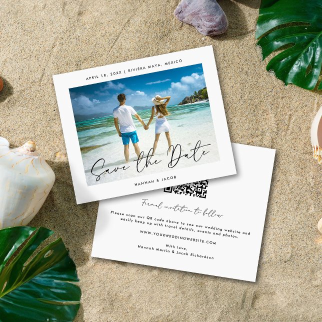 Foto de Orçamento Moderno Salvar a Data (Criador carregado)