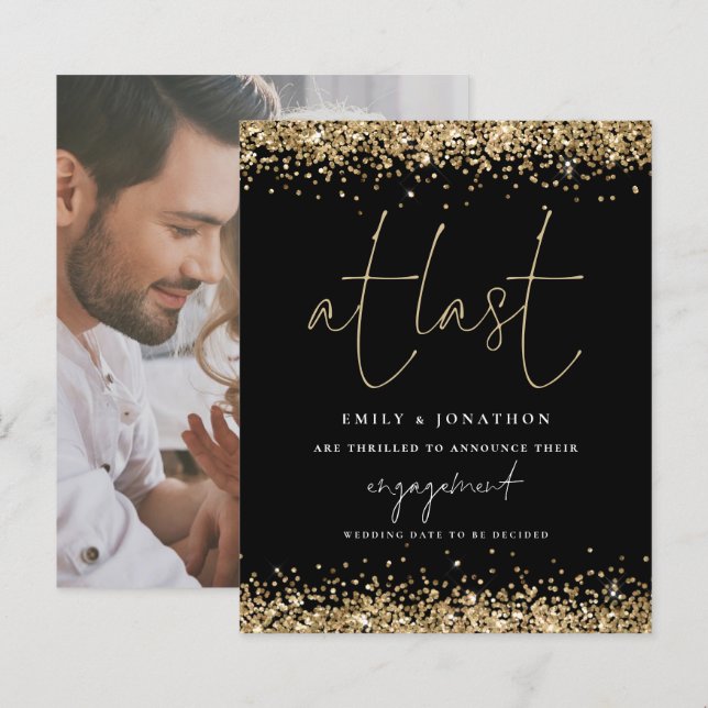 Foto De Orçamento No Último Noivado Dourado Da Gli (Frente/Verso)