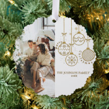 Foto de ouro Natal Decoration Balls