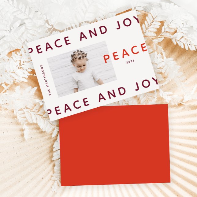 Foto de Paz Vermelha Roxa Moderna e Joy (Criador carregado)