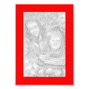 Foto de Quadro Vermelho 5x7