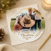 Foto de Sobreposição de Feliz Natal Cartão de Féri