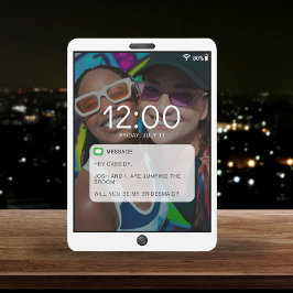 Foto de Tela de Bloqueio de Celular Proposta de Da