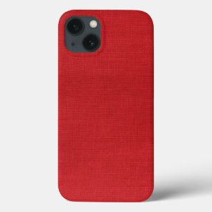 Foto de Textura de Linho Vermelho