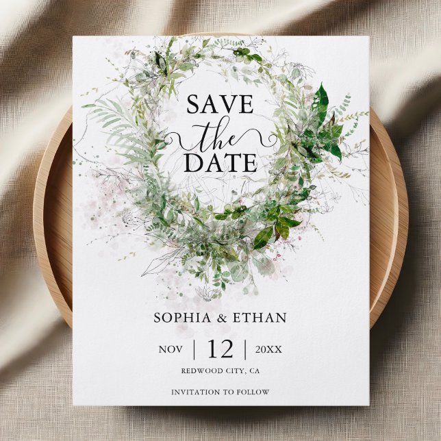 Foto De Verde De Orçamento Salvar O Folheto De Dat (Criador carregado)