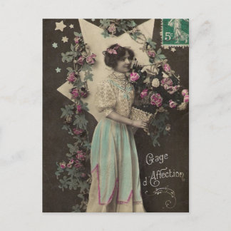 foto de vintage Senhoras Cartões de Posto