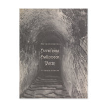 Foto de vintagem de convite de festa do Halloween