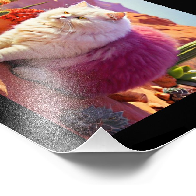 Foto Decoração de Parede com Gatos (Borda)