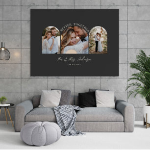 Foto Decoração de presente de casamento com múltiplas f