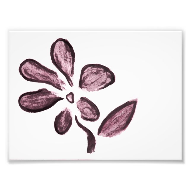 Foto Desenho de flor (Frente)