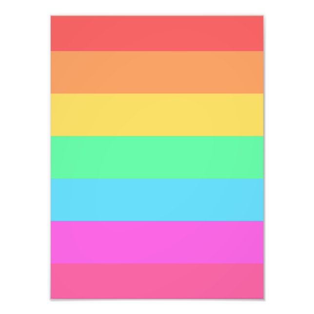 Foto Design de faixas de cores do arco-íris do Pastel (Frente)