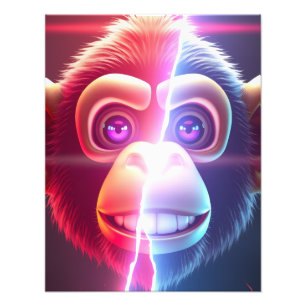 Foto Design de Macaco
