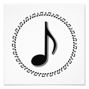 Foto Design de Música da Oitava Nota