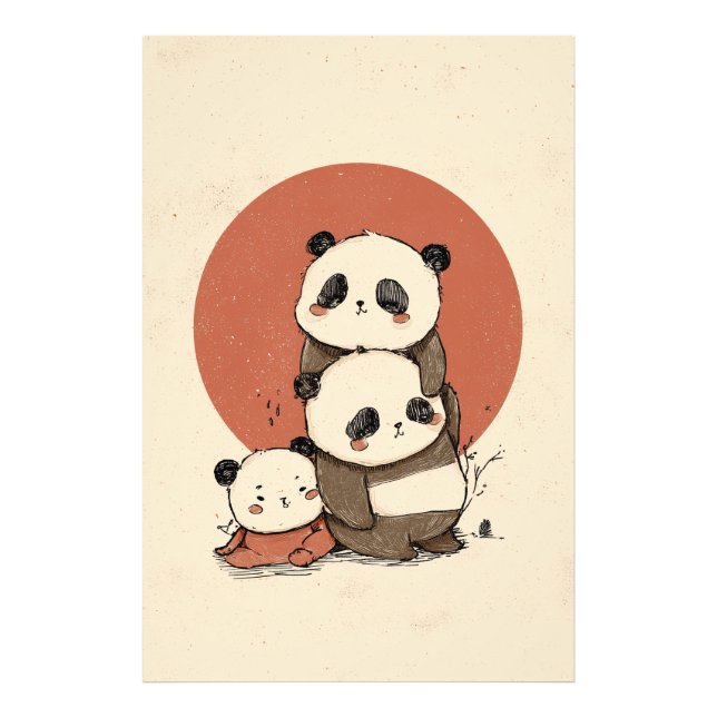 Foto Design de Pandas Cuecas (Frente)