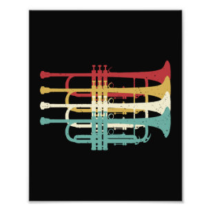 Foto Design de Trompete de Banda de Marcha