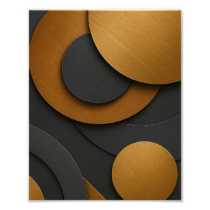 Foto Design do abstrato geométrico e preto de luxo e Do