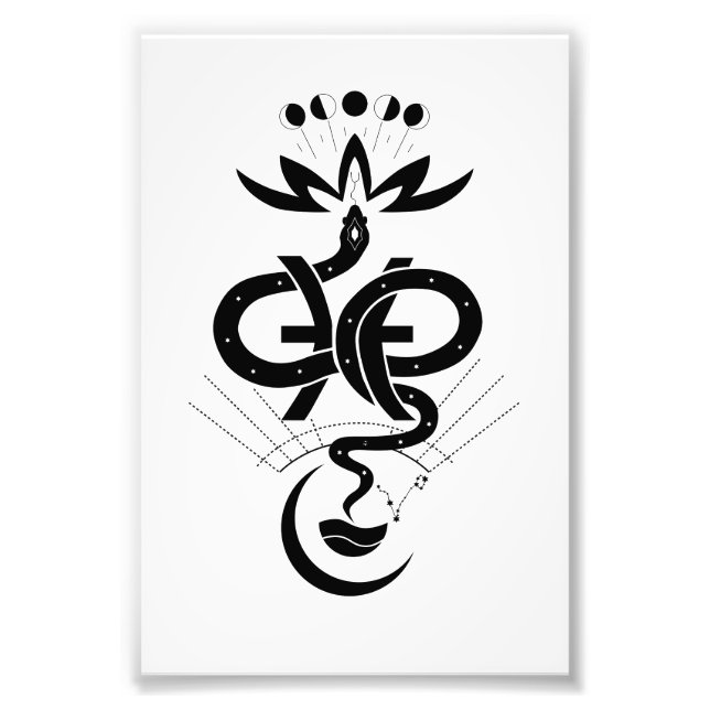 Foto Design original para impressão Cobra 2025, Peixes (Frente)