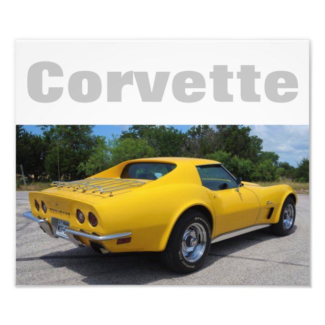 Foto Designer do Corvette Stingray de 1973 (Frente)