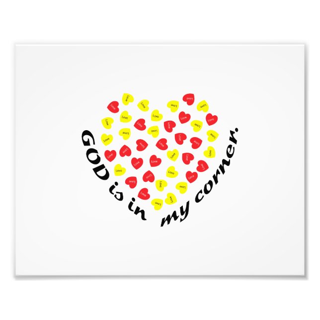 FOTO DEUS ESTÁ NO MEU CANTO. (Frente)