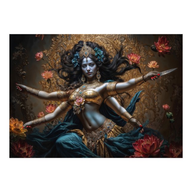 Foto Deusa Kali Mãe dos Três Mundos (Frente)