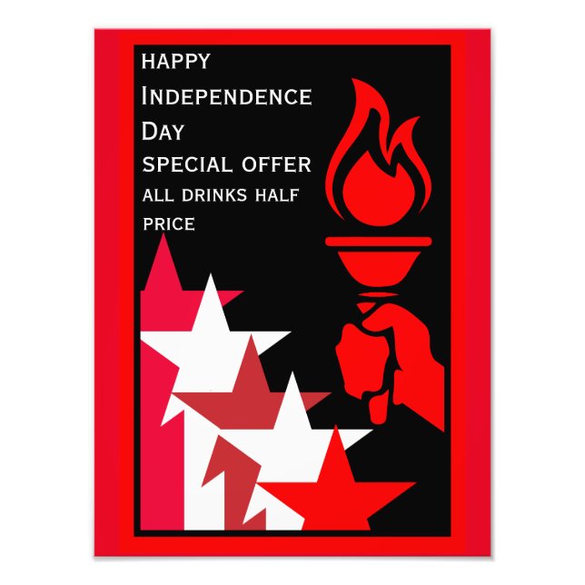 Foto Dia da Independência Americana (Frente)