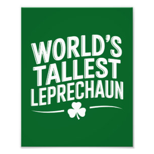 Foto Dia de São Patrício do Leprechaun Mais Alto do Mun