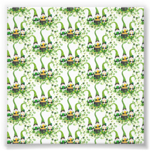 Foto Dia de São Patrício Green Clovers Old Leprechaun