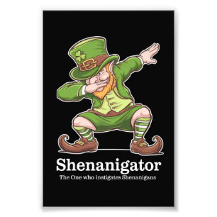 Foto Dia de São Patrício Shenanigator Dabbing Leprechau
