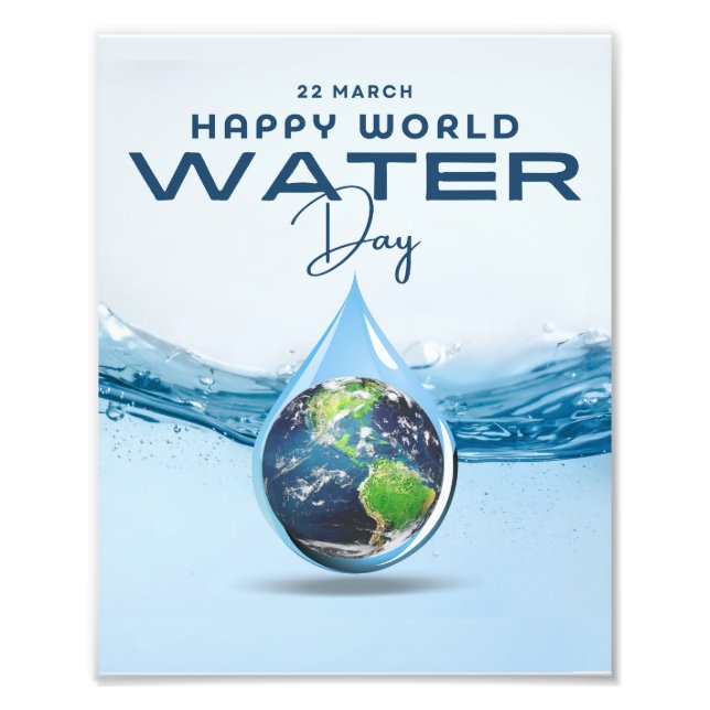 Foto Dia Mundial da Água (Frente)