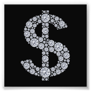 Foto Diamond Dollar Sinal Bling