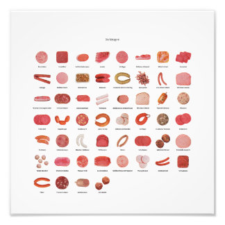Foto Die Metzgerei | Poster de carne alemã