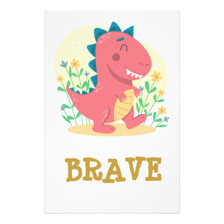 Foto Dinossauro de Arte Animal Personalizável e Baixáve