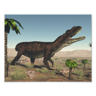 Foto Dinossauro de Prestosuchus - 3D rendem