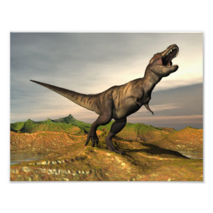 Foto Dinossauro do rex do tiranossauro - 3D rendem