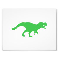 Dinossauro T-Rex - Escolha a cor de fundo