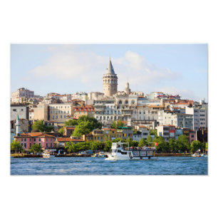 Foto Distrito de Beyoglu e torre de Galata em Istambul
