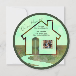 Foto divertida e pássaros em torno de novo lançame