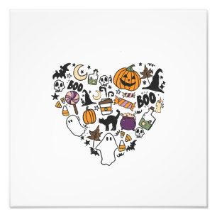 Foto Divertidos Desenhos de Halloween Coração de Hallow