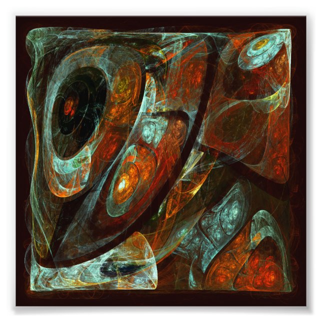 Foto Divisão de Abstrato de Tempo (Frente)