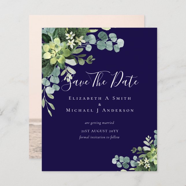 Foto do BUDGET Salvar Datas Eucalyptus Greenerase  (Frente/Verso)